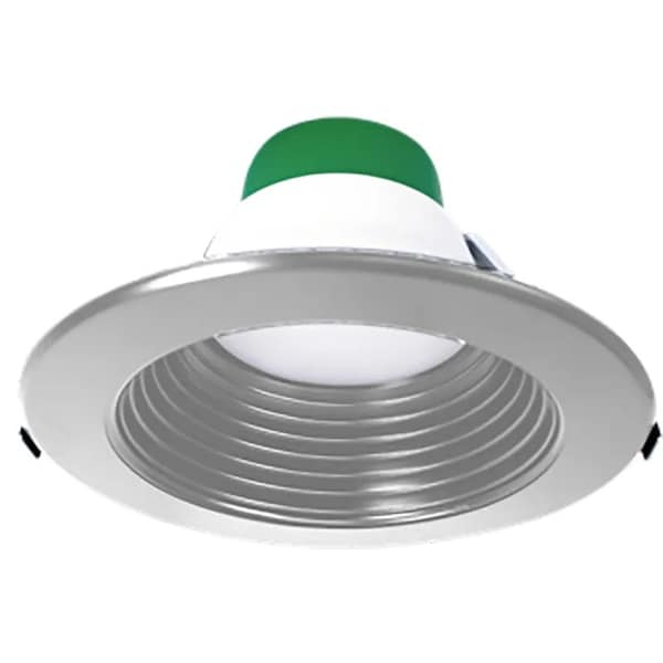 Westgate Power and CCT Adjust. Commercial Recess Light Black Trim + Ring Set, Brushed Nickel Trim, 10 inch CRLE10-TRM-BN - main